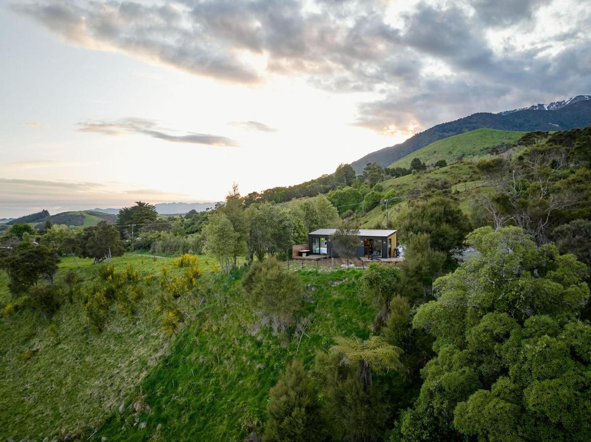 Hapuku River Terrace A Eco Tiny House Escape Villa Kaikoura Esterno foto